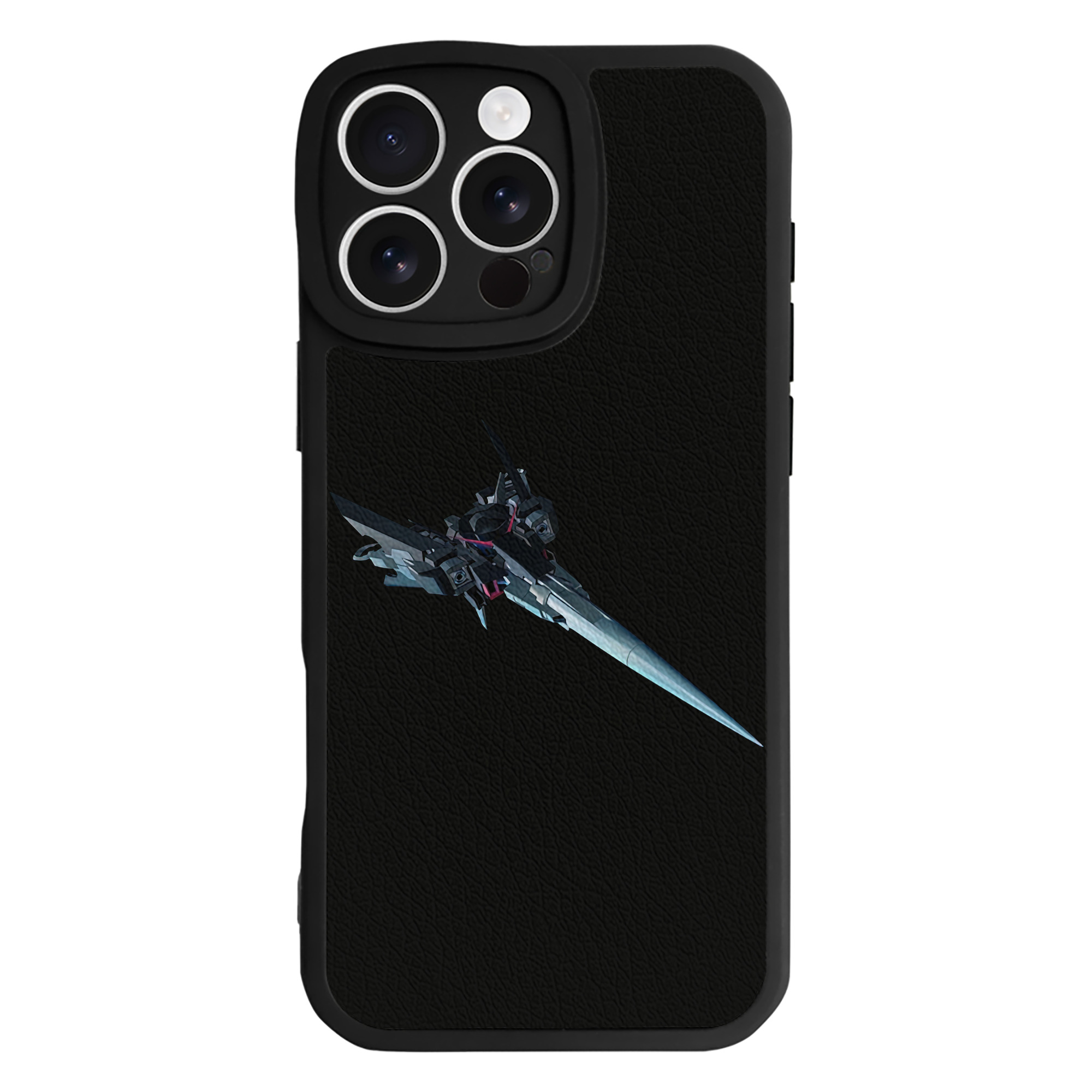 （画像用） 機動戦士ガンダム Mobile Suit Gundam 【iPhone 16シリーズ対応】シリコンスマホケース（レザー調） 材質：シリコン